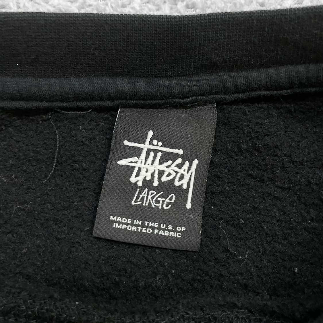 스투시 Stussy 블랙팬서 프린팅 크루넥 맨투맨 블랙 상품이미지3