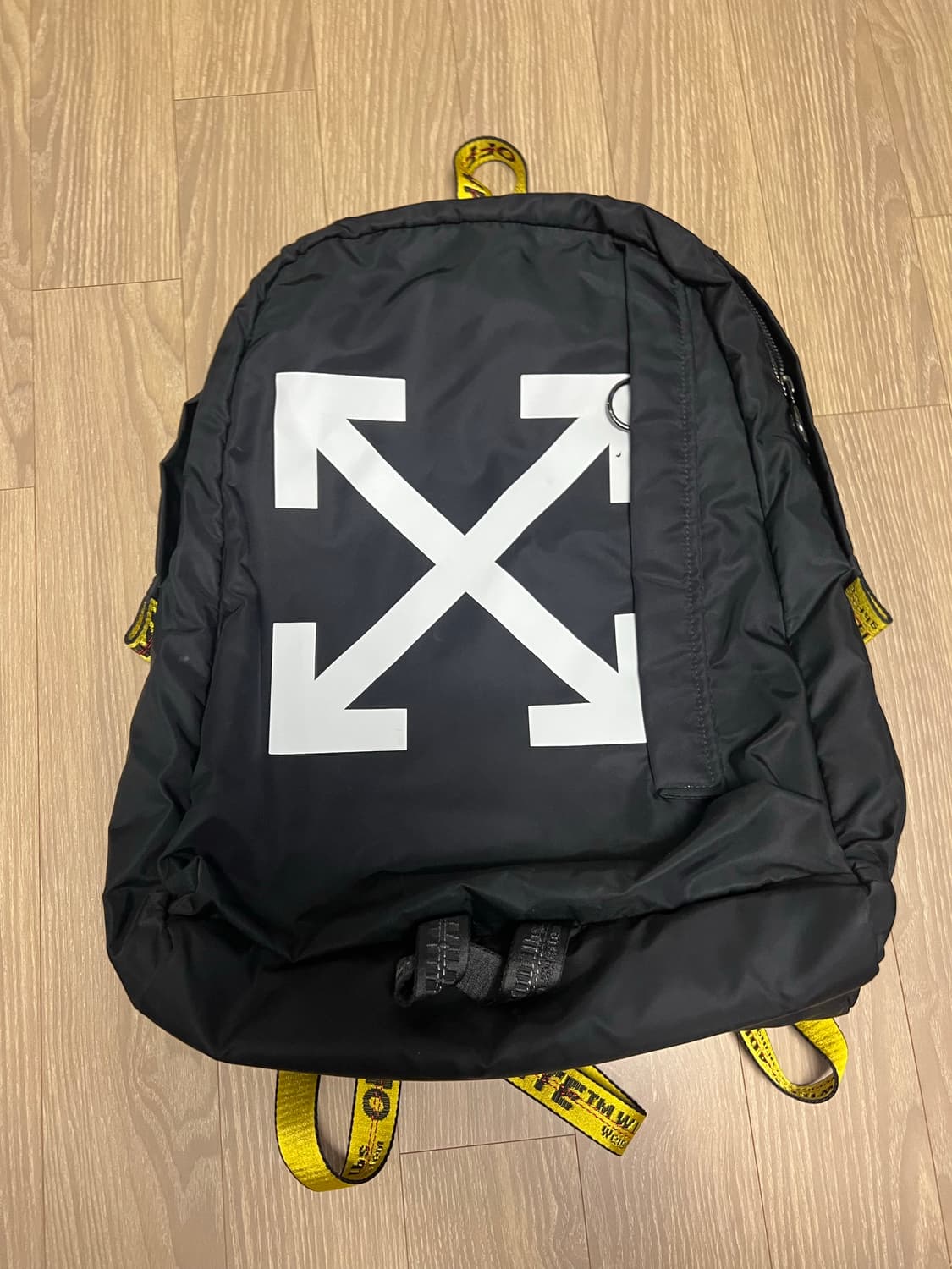 정품 오프화이트 크로스 백팩 상품이미지3