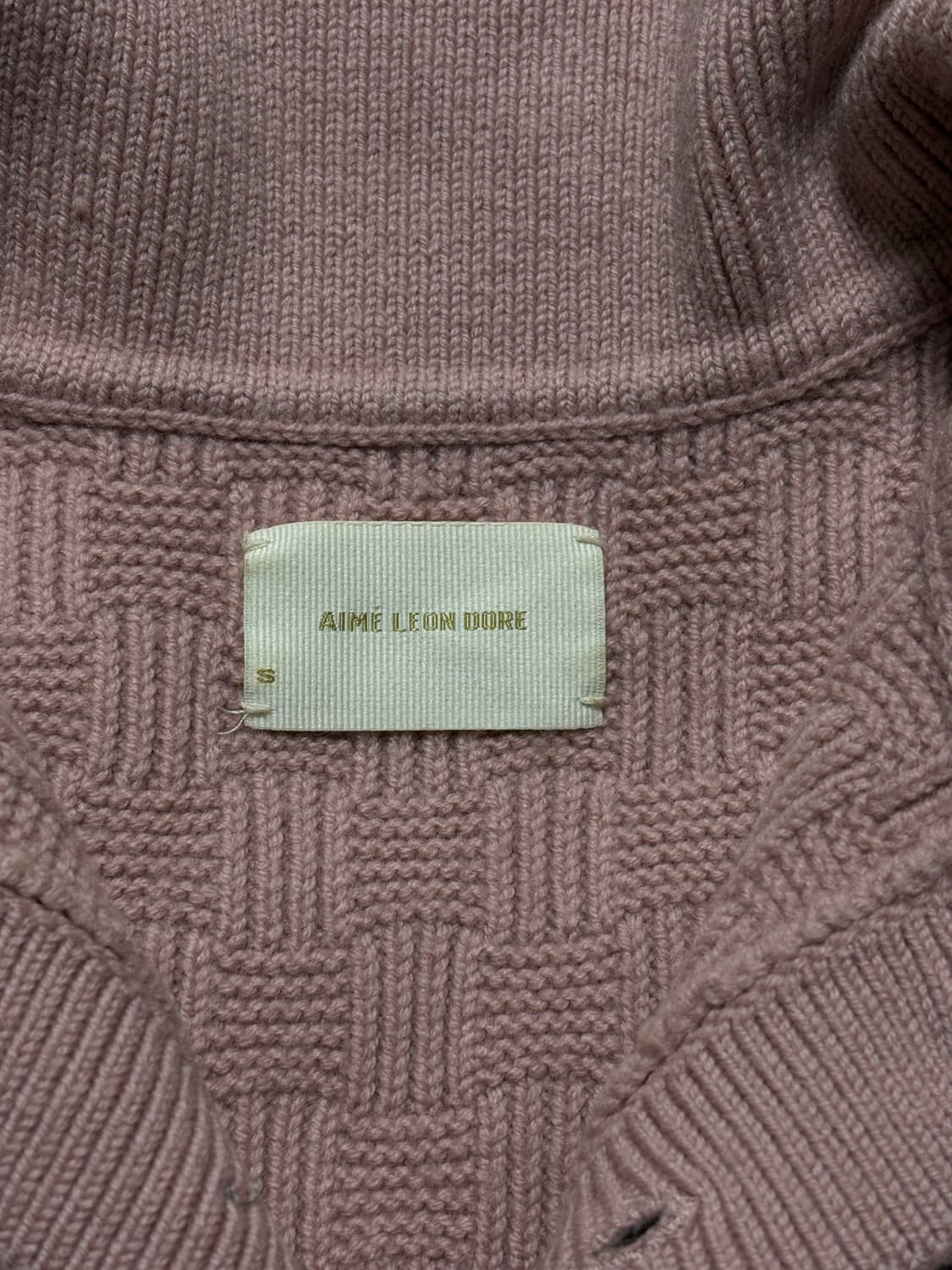 Aime Leon Dore 위브 니트 폴로  상품이미지4