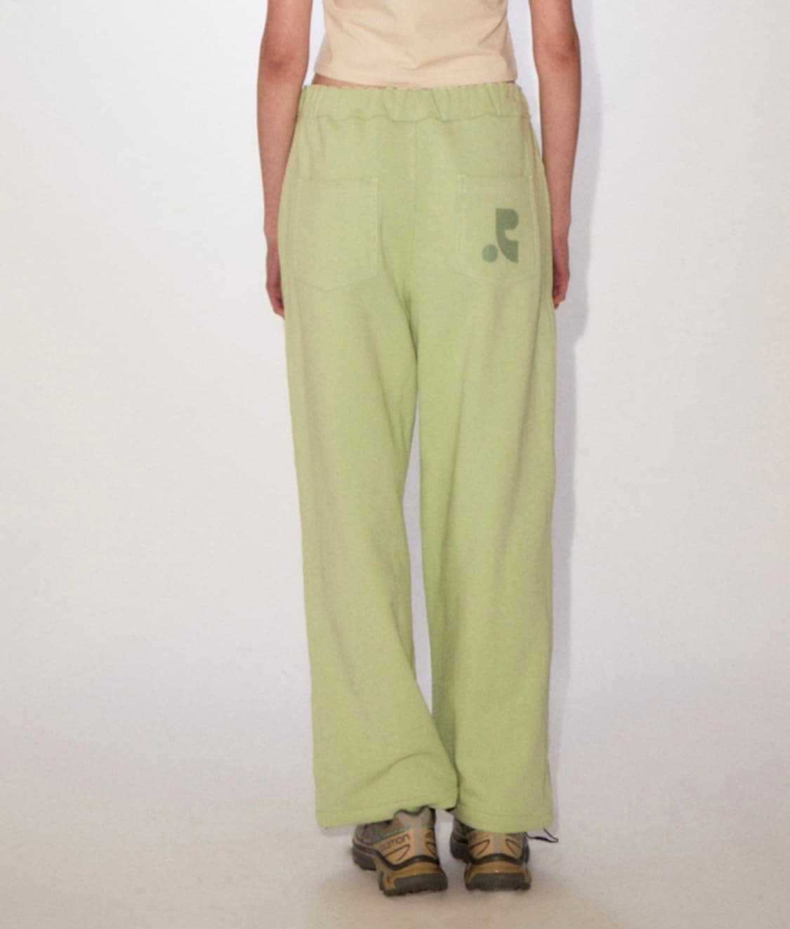 (1)레스트앤레크레이션 여자 트레이닝 와이드 조거 팬츠 바지 상품이미지2