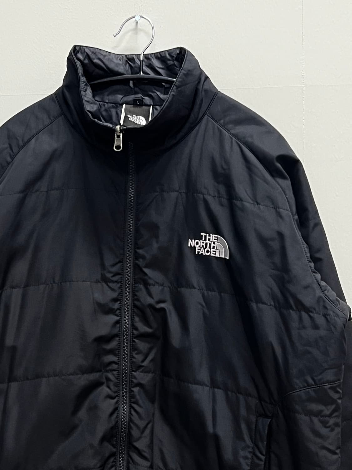 (L) 노스페이스 내피 솜 패딩 블랙 상품이미지3