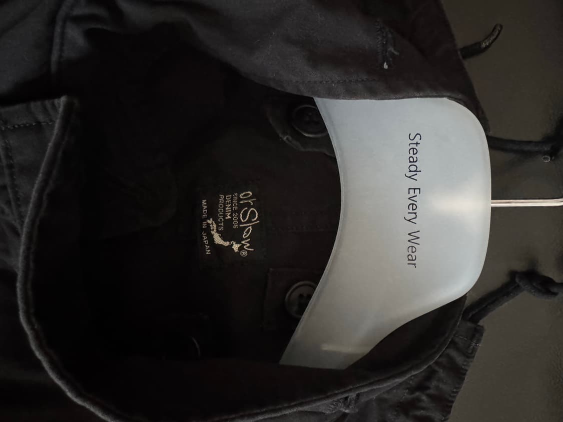 오어슬로우 M65 피쉬테일 파카 블랙 2 사이즈 상품이미지2