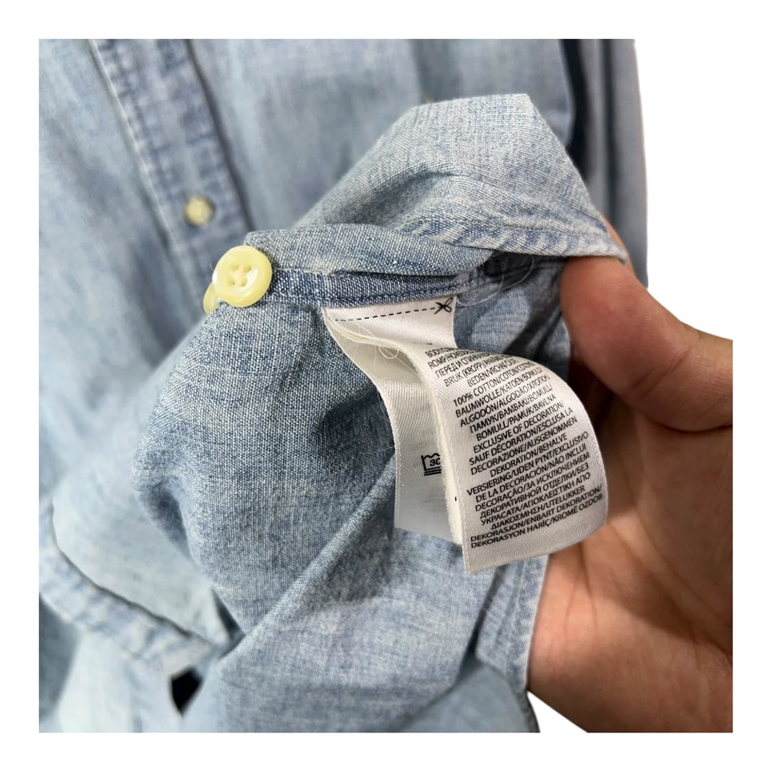 [Polo] 폴로랄프로렌 포니로고 데님셔츠 상품이미지6