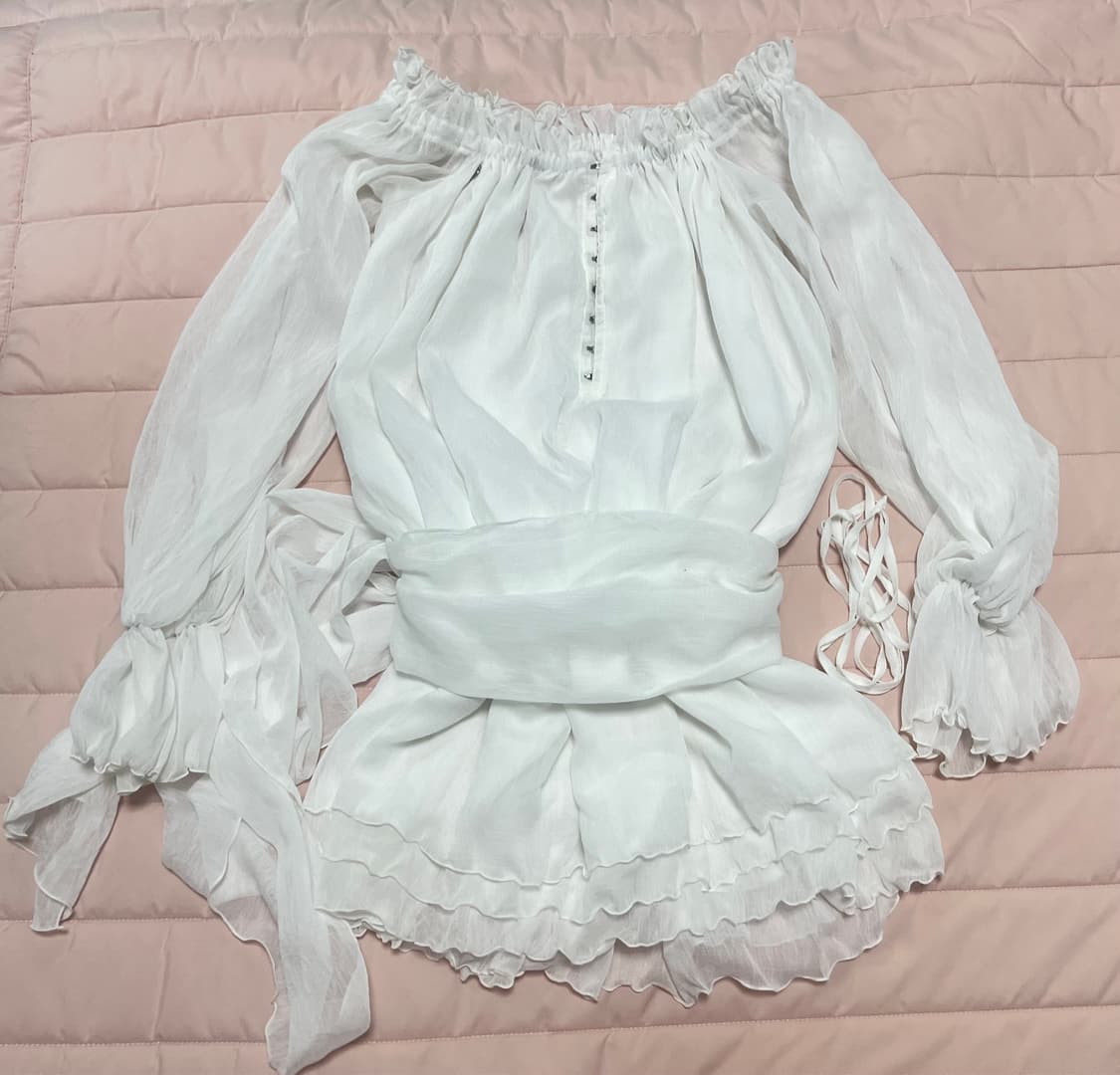 페인오어플레져 angel hook dress (실사 뒷장) 상품이미지4
