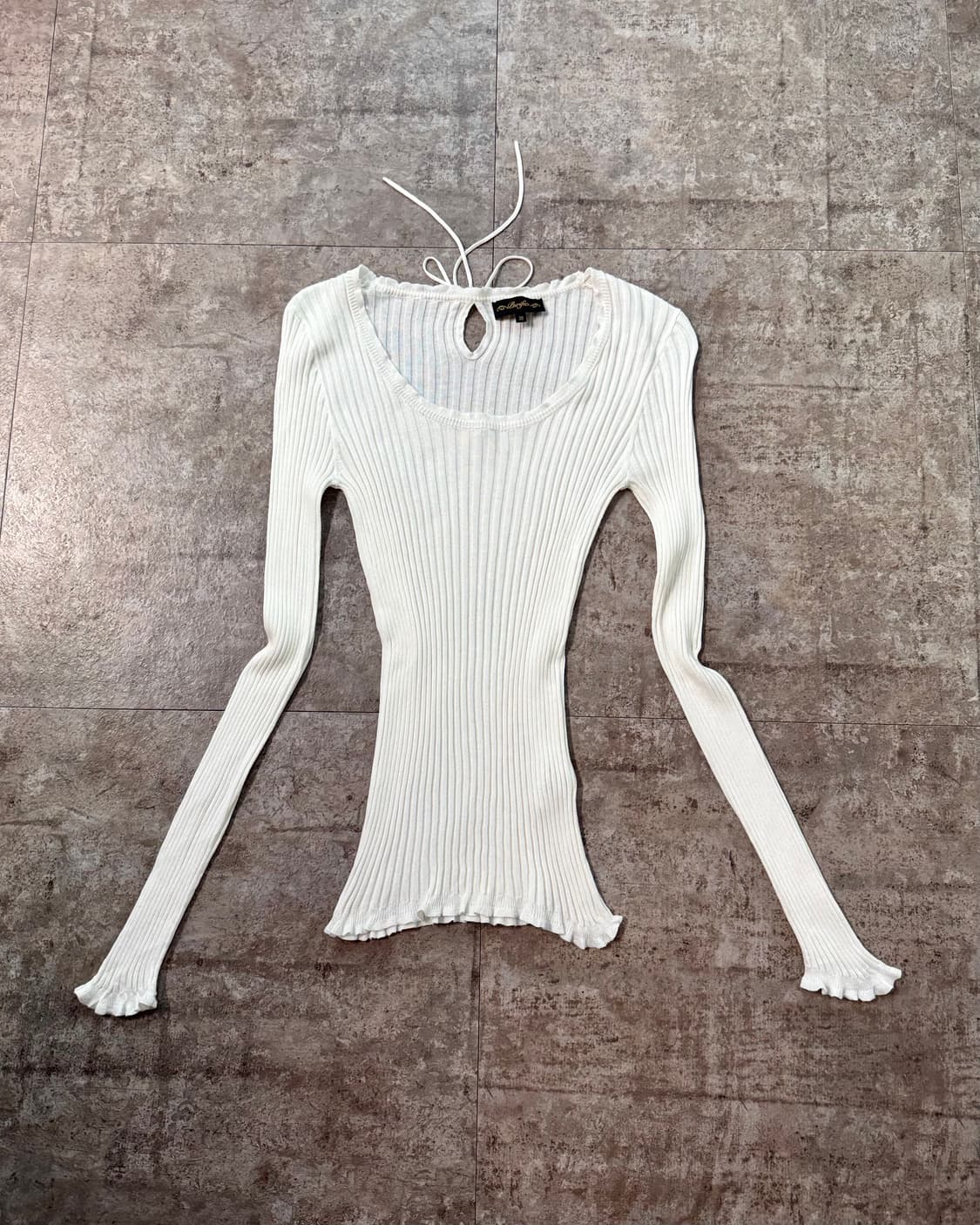 리즈리사 도트 패턴 니트 원피스 2pcs SET 상품이미지8