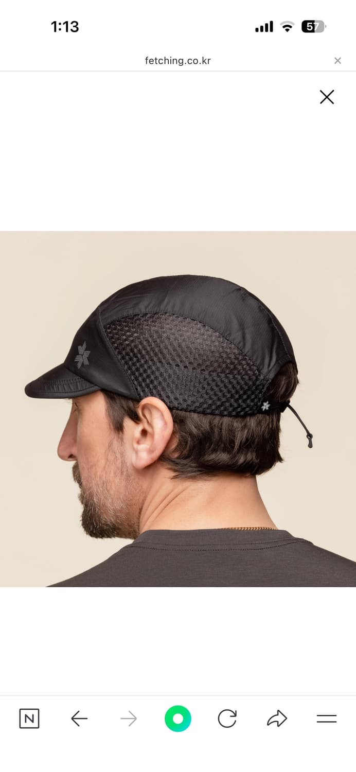 골드윈 컴팩트 런 메쉬 캡. 러닝 모자 상품이미지3