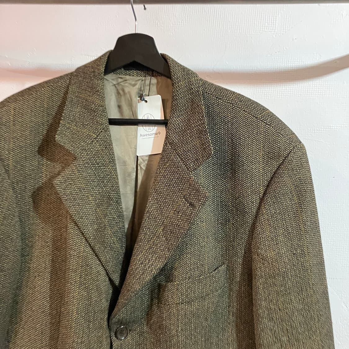 휴고보스 에르메네질도 제냐 버진울 헤링본 블레이져 상품이미지4