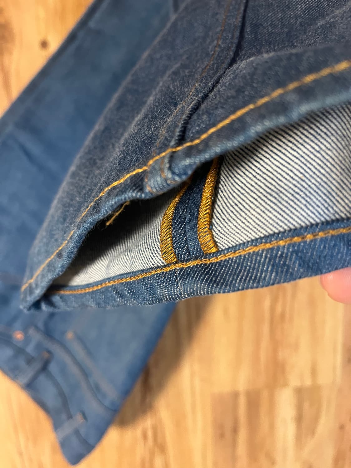 허즈밴드파리 데님팬츠 판매 합니다 상품이미지4