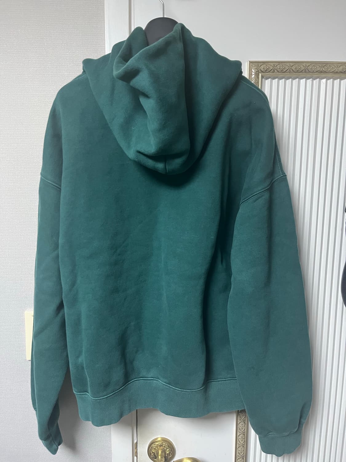 블라인드파일즈 블랭크 후드 그린 XL(2) 상품이미지2