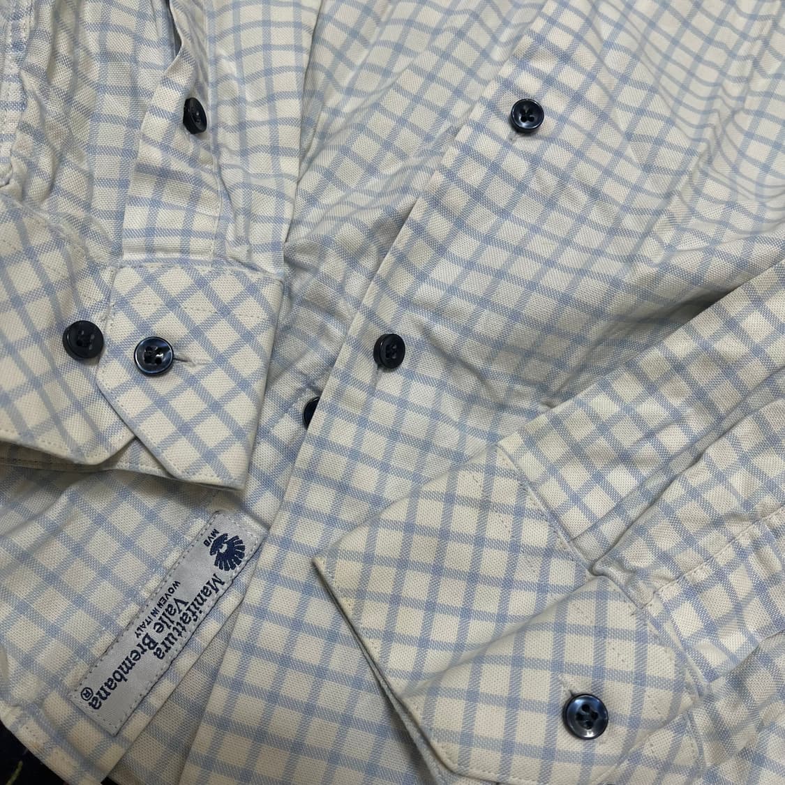 랑방 컬렉션 남성 스탠다드 체크 셔츠 XL/105 상품이미지4