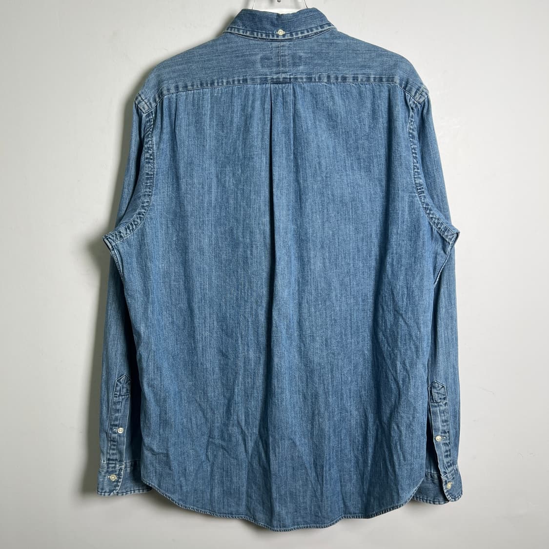 폴로 랄프로렌 샴브레이 데님 셔츠 L 상품이미지6