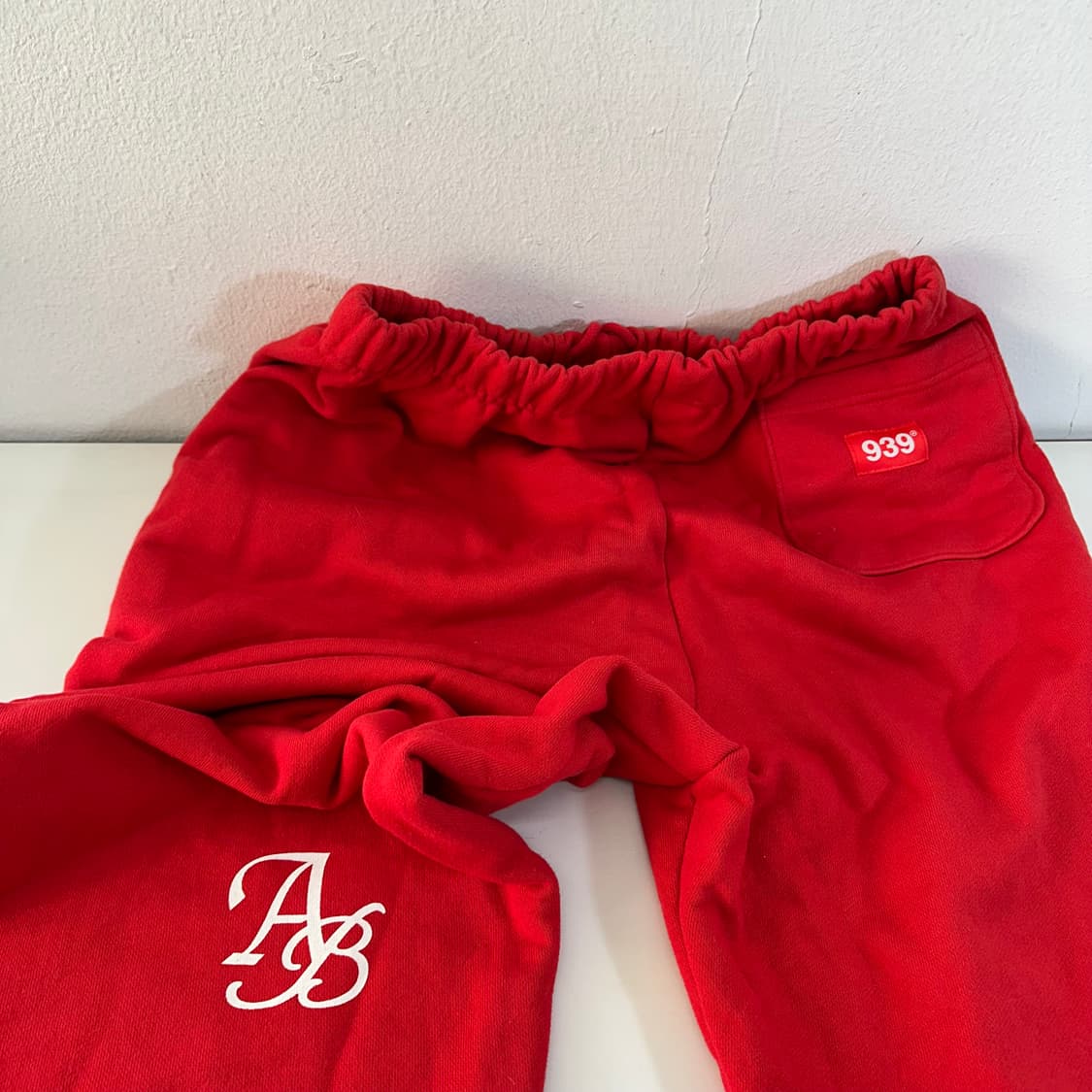 M 아카이브볼드 코랄 레귤러핏 939 스웻팬츠 상품이미지6