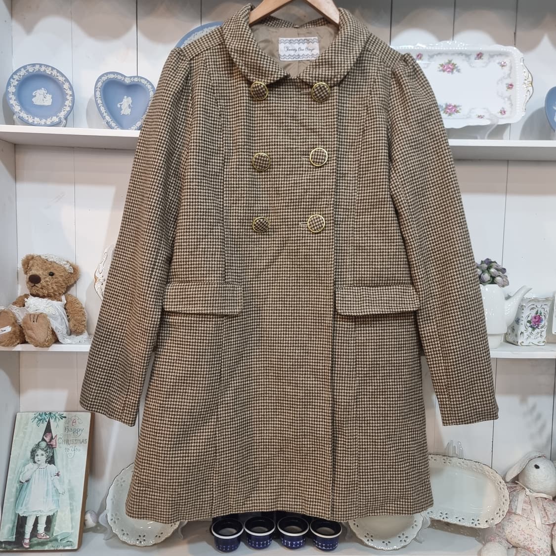 하운드투스 더블버튼 코트 상품이미지6