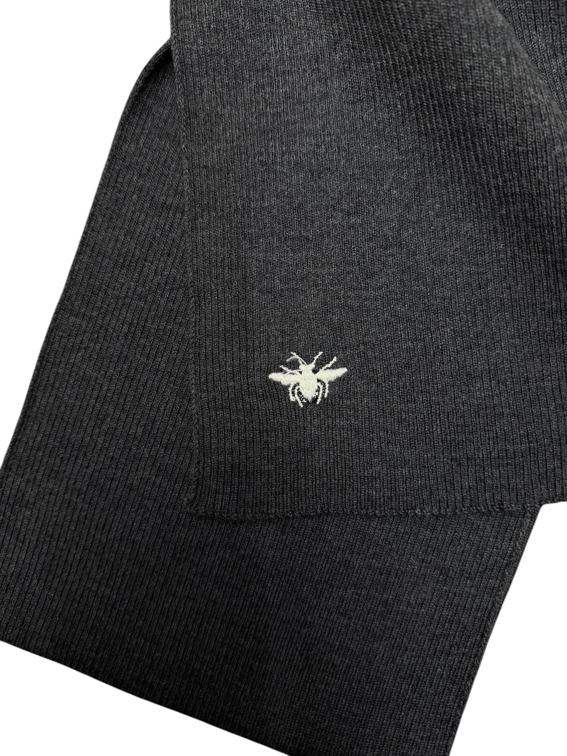 Dior Homme Bee Embroidered Knit Scarf 상품이미지3