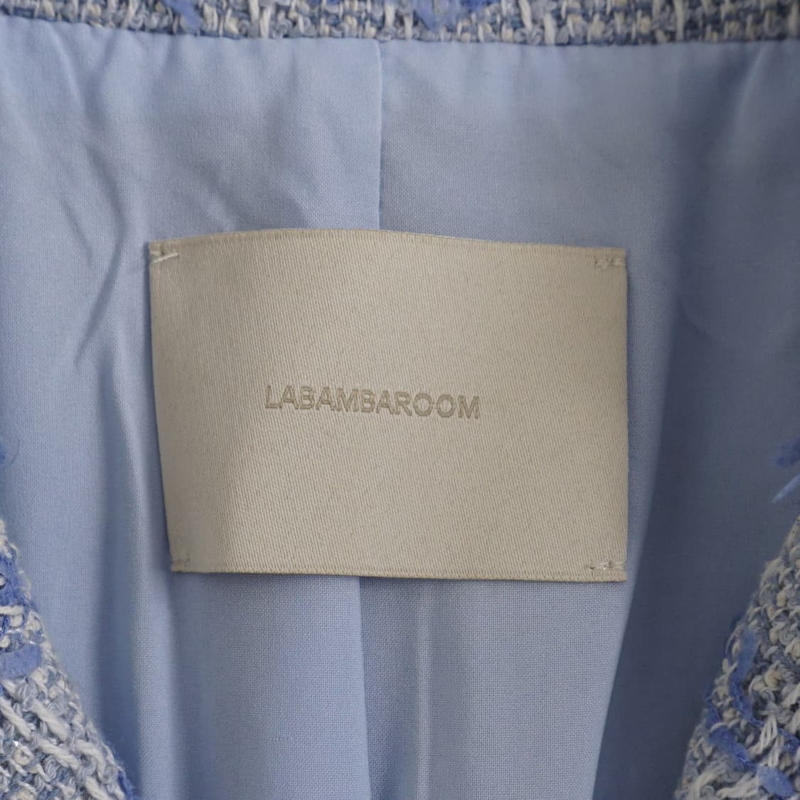 라밤바룸 22SS 커믈리 반팔 트위드 자켓 L 상품이미지7