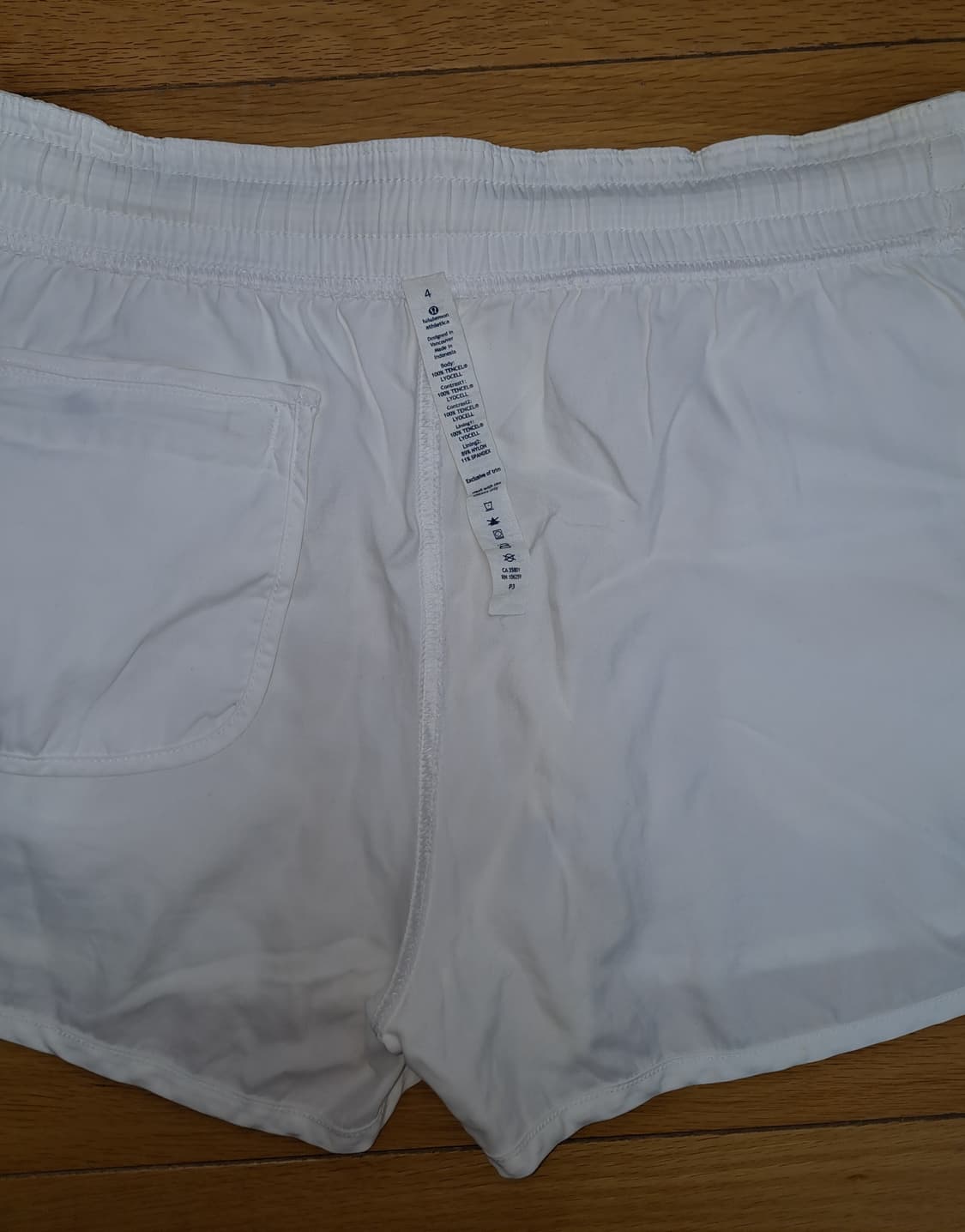 Lululemon 여성 쇼츠 (TENCEL 혼방) / 사이즈: 4 상품이미지4