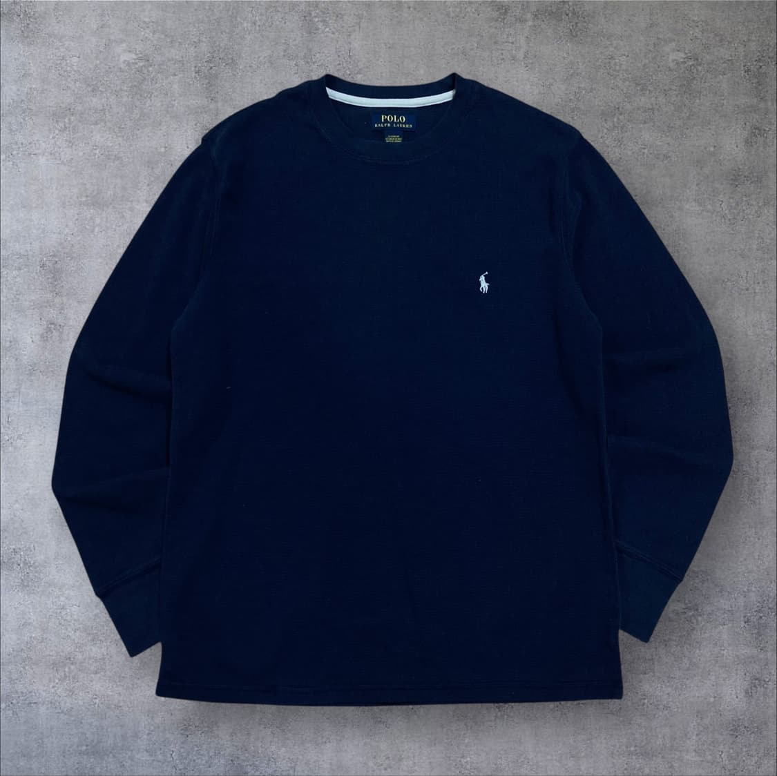 폴로 랄프로렌 포니 스몰 로고 네이비 롱 슬리브 상품이미지1