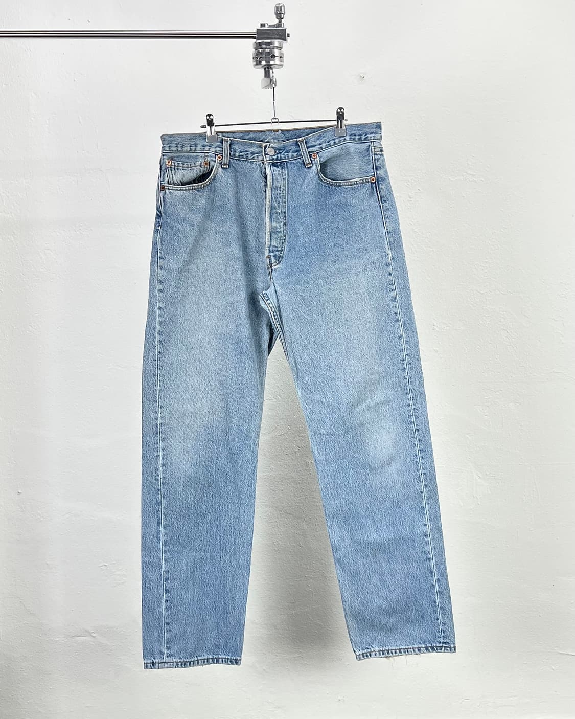 90s 리바이스 501 연청 오리지널 데님 팬츠 상품이미지1