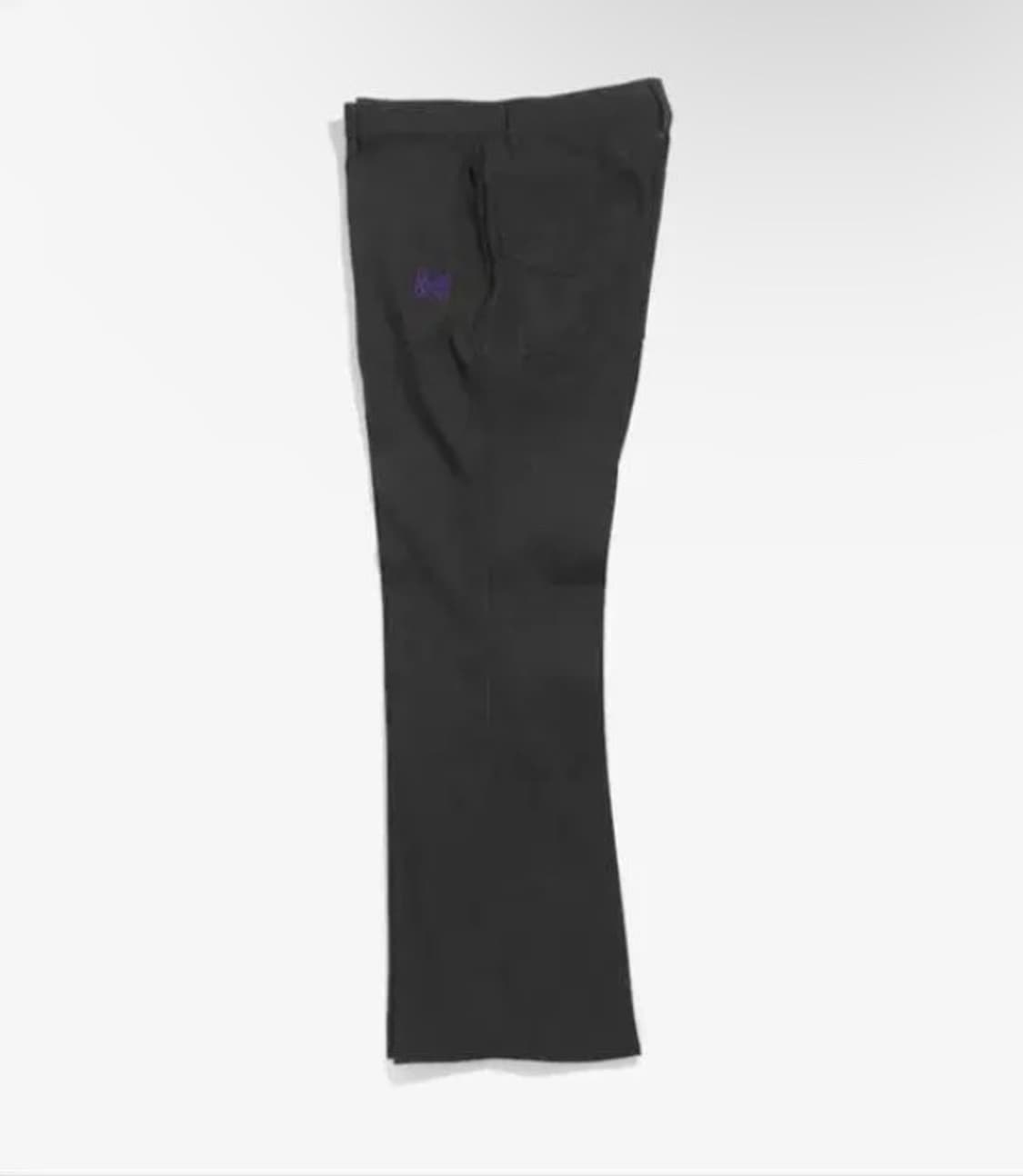 (L) 니들스 폴리 부츠컷 팬츠 블랙 상품이미지2
