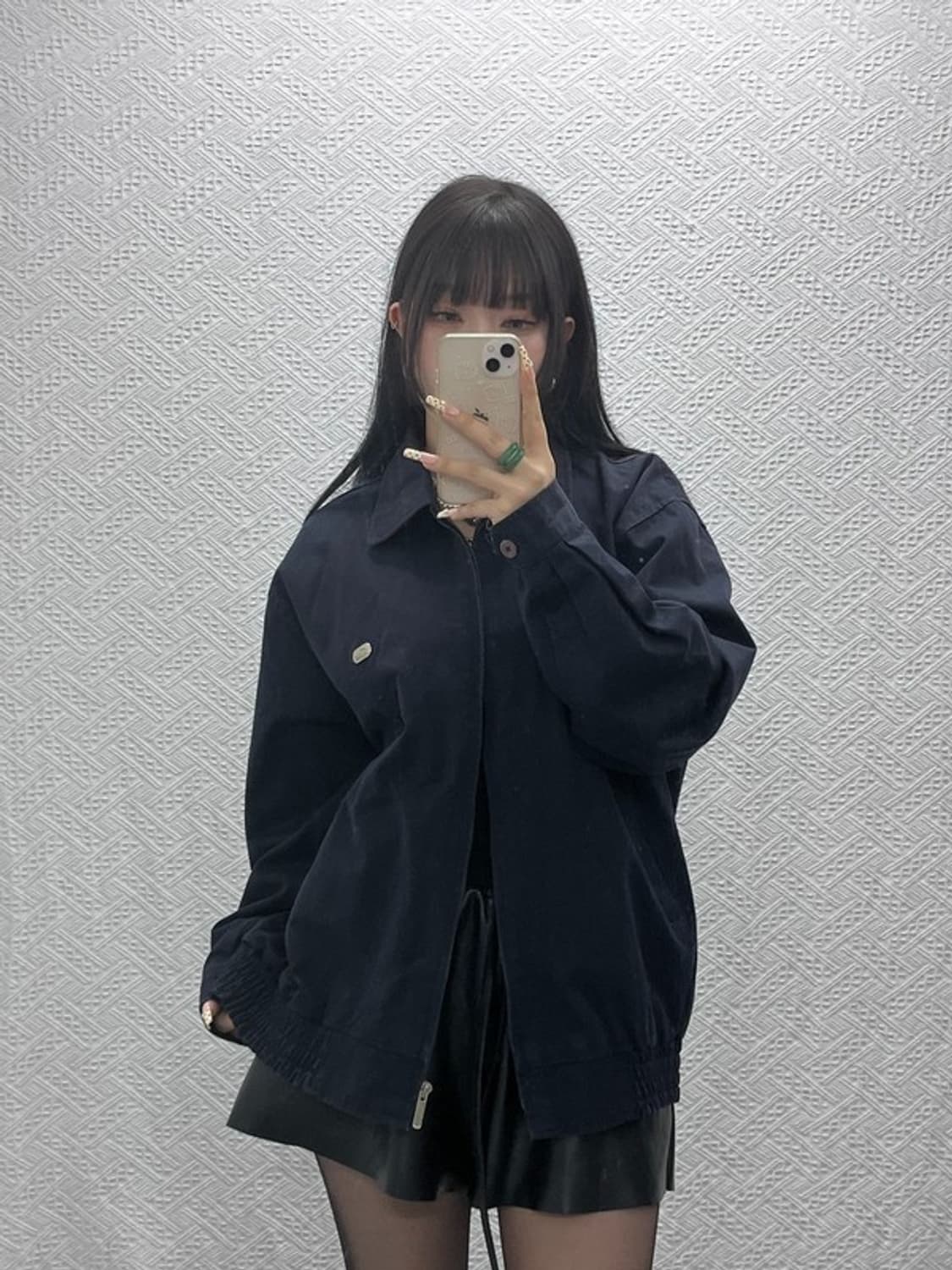 라코스테 서광 올드스쿨 레트로 테크웨어 블루종 자켓 110 C09622 상품이미지2