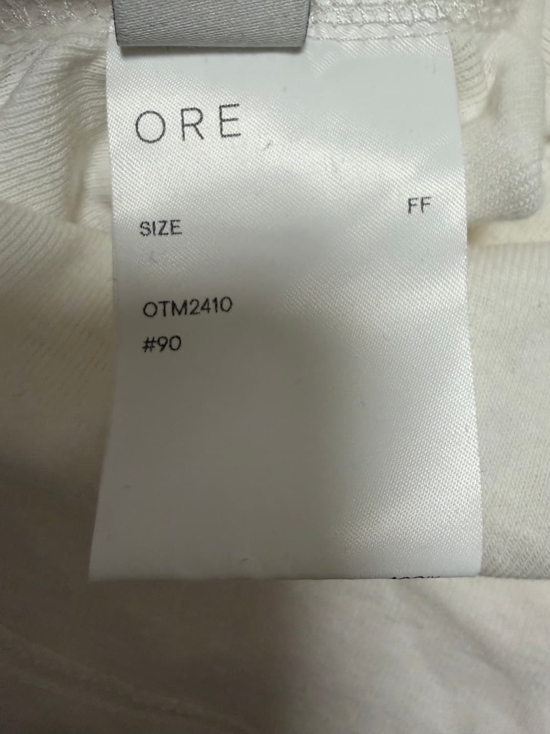 ORE 오어 Kate Top 화이트탑 상품이미지4