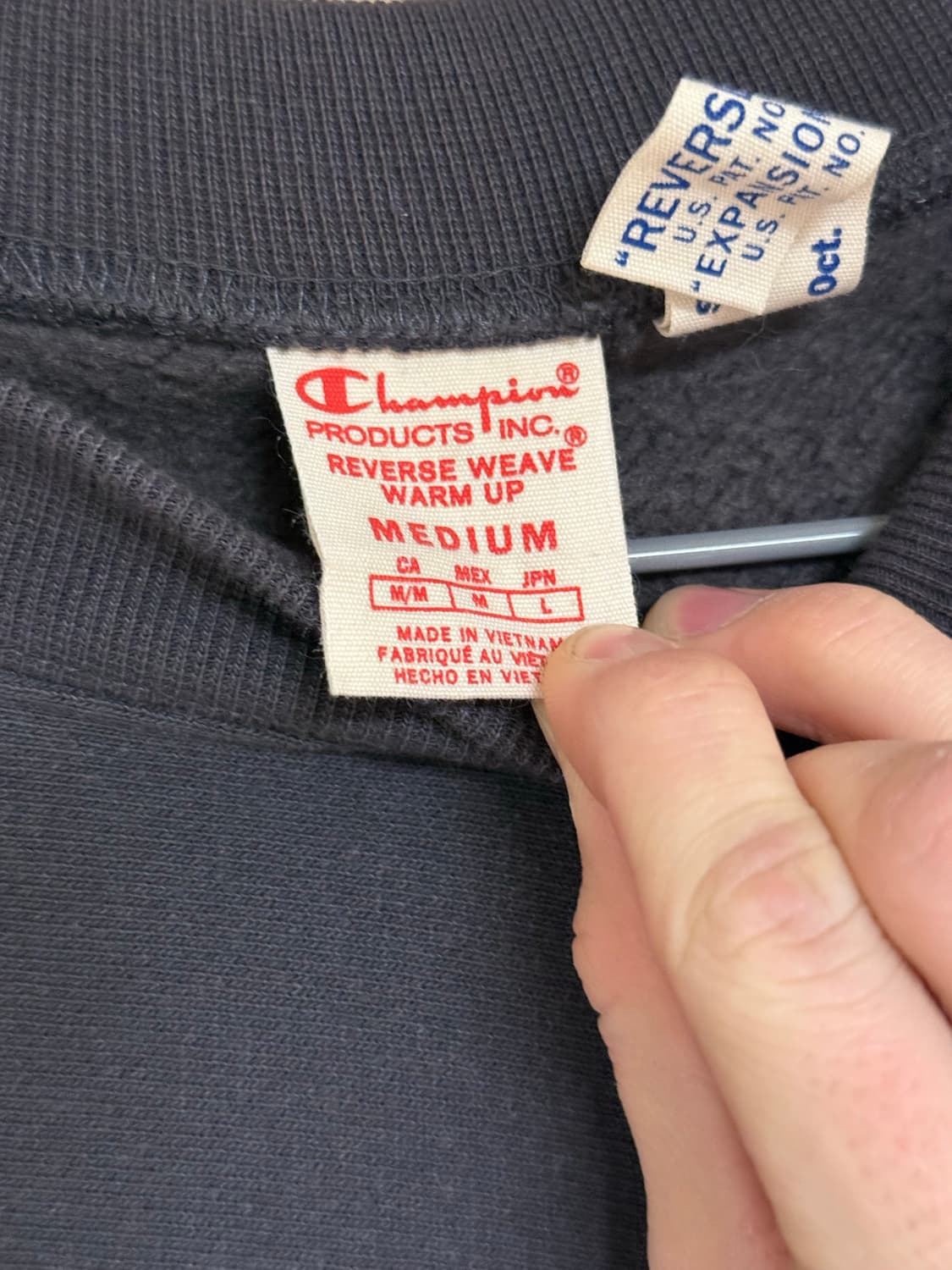 (M) 빈티지 챔피언 맨투맨 (NY) 상품이미지4