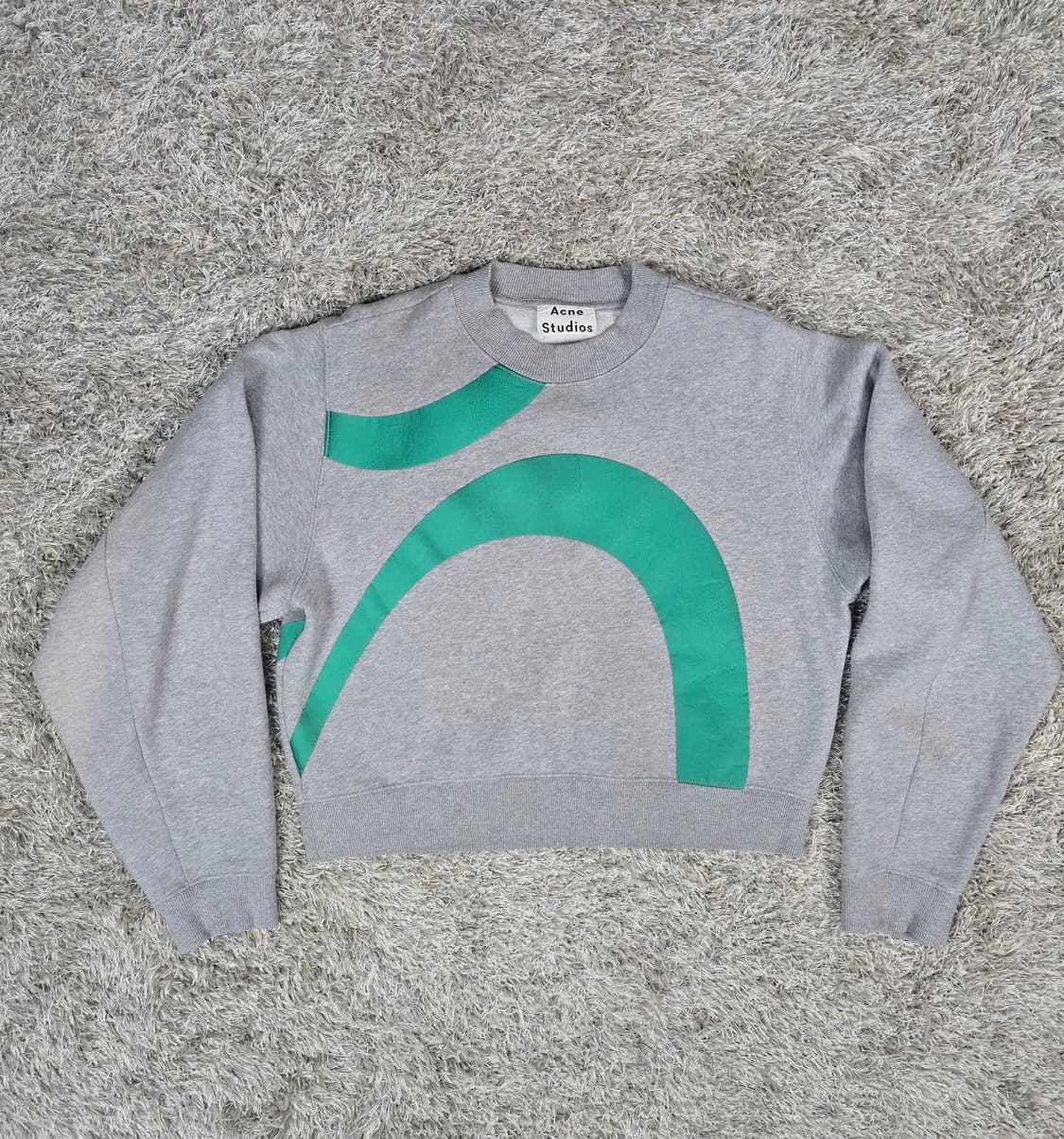 아크네 스튜디오 버드 아플리케 맨투맨 S 상품이미지1