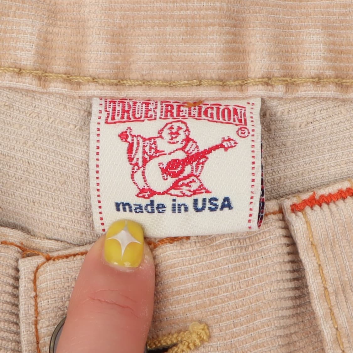 트루릴리젼 조이 코듀로이 베이지 팬츠 상품이미지8