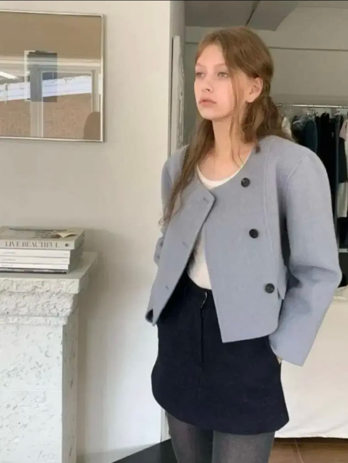 리에뜨 콥 핸드메이드 자켓 핸메 소라 숏자켓 상품이미지1