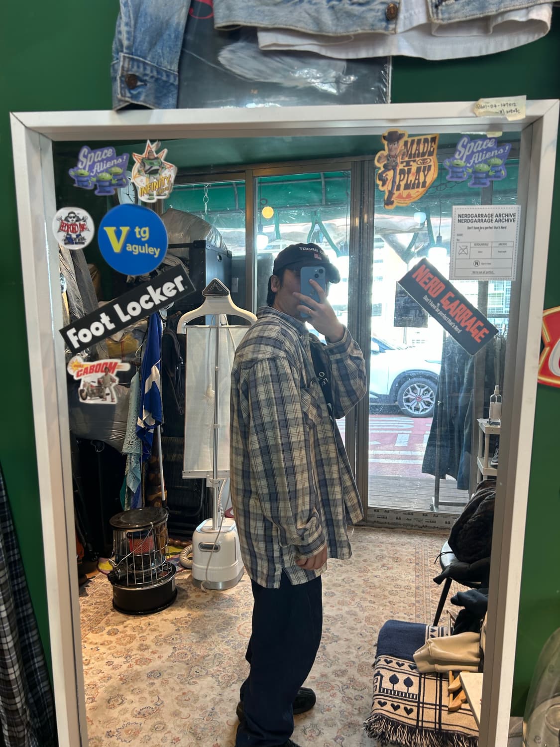 빈티지 리바이스 체크셔츠XL 상품이미지6