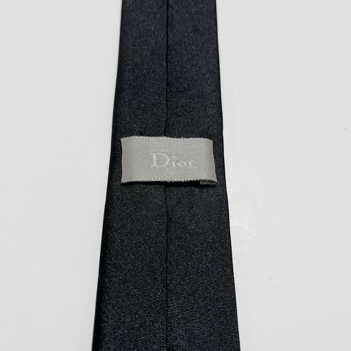 디올옴므 실크 슬림 넥타이 블랙 에디슬리먼 상품이미지5