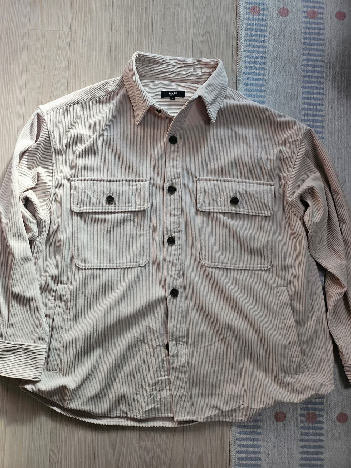 빔즈 오버핏 코듀로이 셔츠자켓 상품이미지1