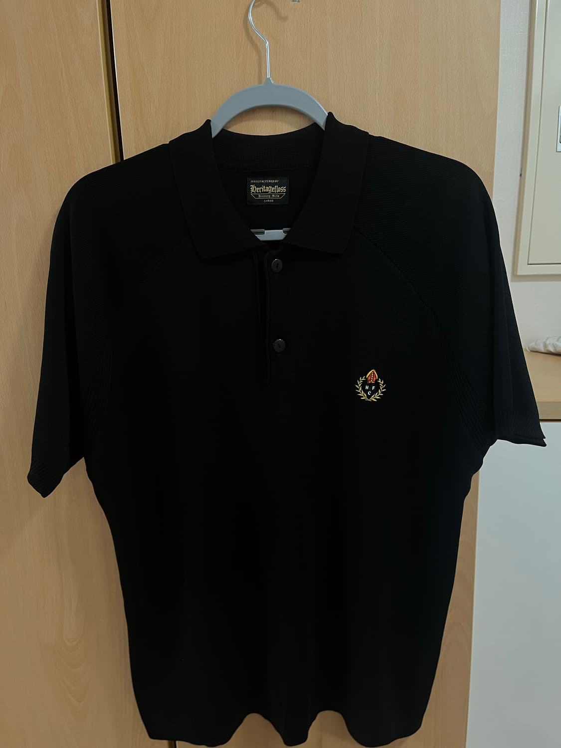 (L) 헤리티지플로스 CREST RAGLAN POLO SHIRT 상품이미지2