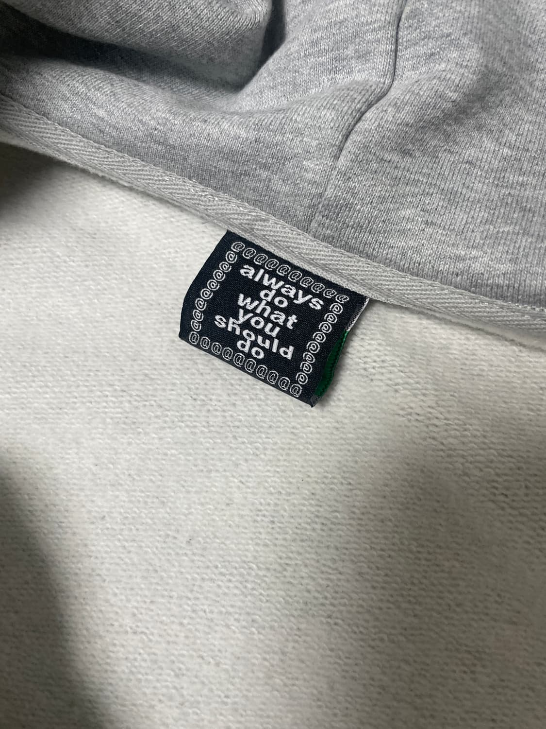 always do what you should do 3116 후드집업s 상품이미지3