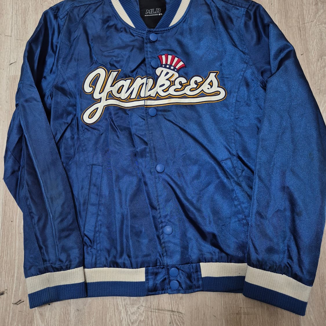 MLB 뉴욕 양키스 스타디움 바시티 자켓 L(100) 상품이미지3