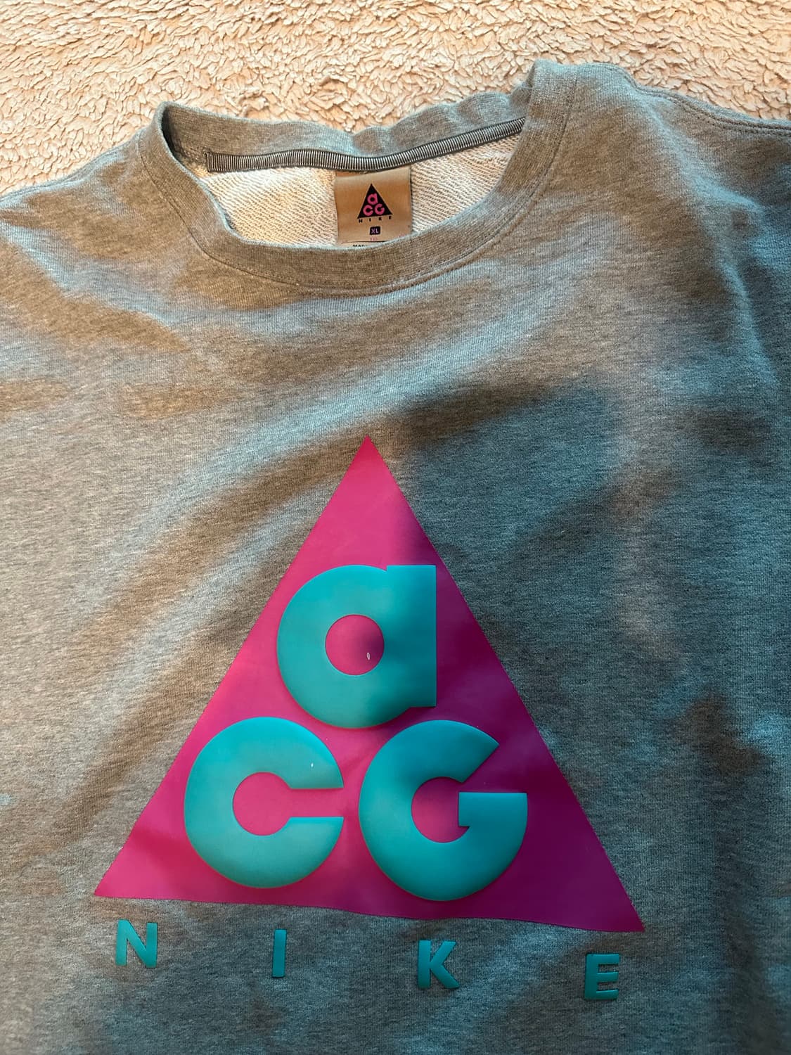 나이키 ACG 프론트 로고 스웻셔츠 그레이 상품이미지2