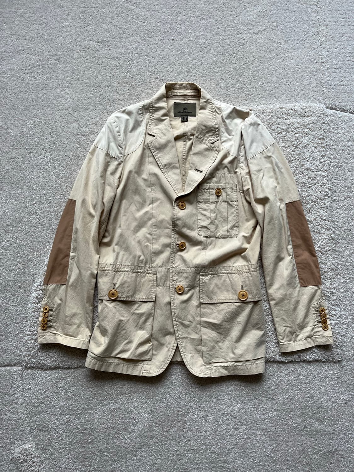 Nigel Cabourn 베이지 헌팅 자켓 (100-103) 상품이미지2