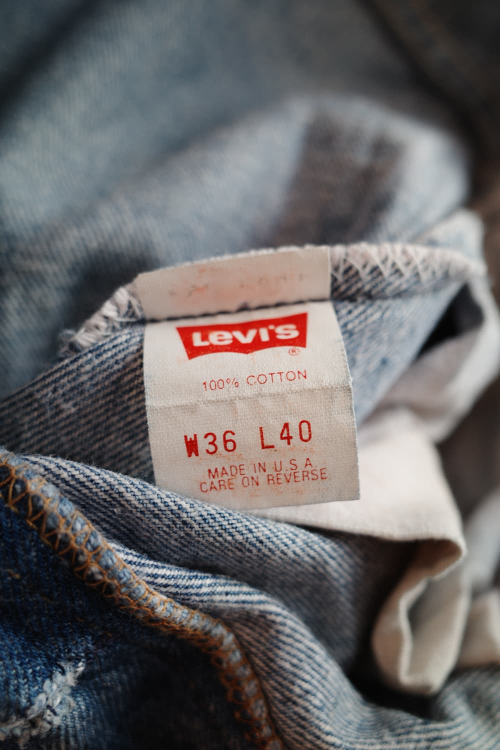 Levis 501xx 빈티지 데님 (MADE IN USA) 상품이미지6