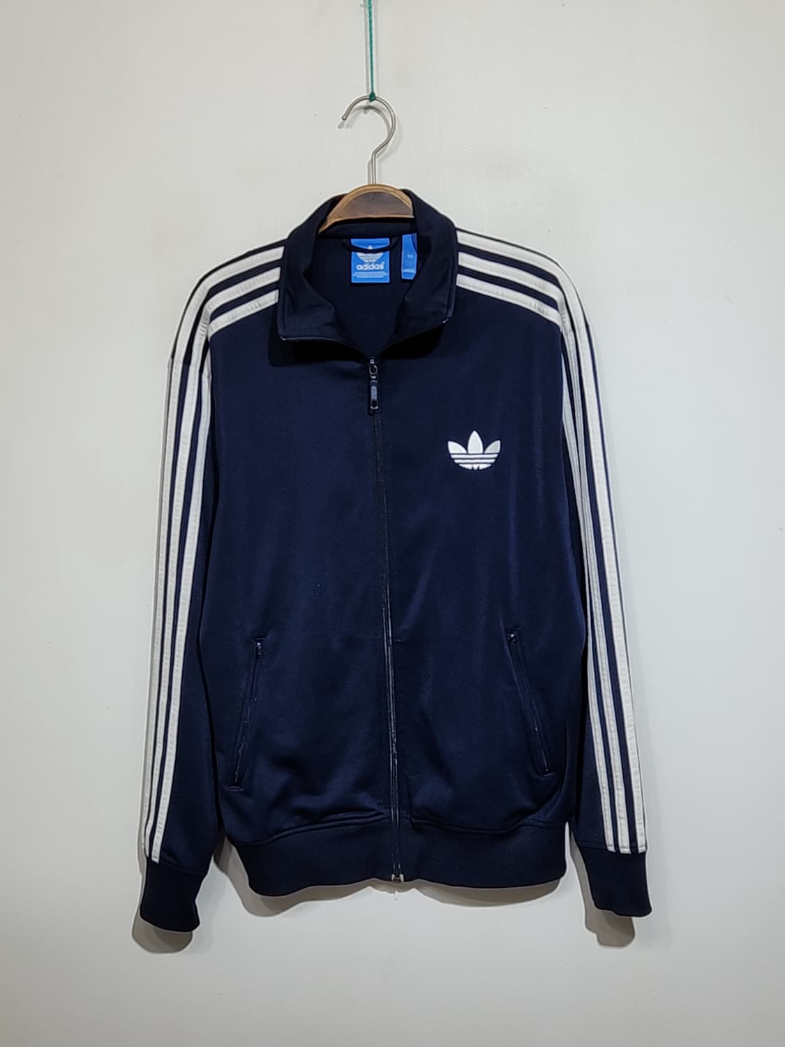 (100) 아디다스 파이어버드 져지 네이비 츄리닝 트랙자켓  상품이미지1