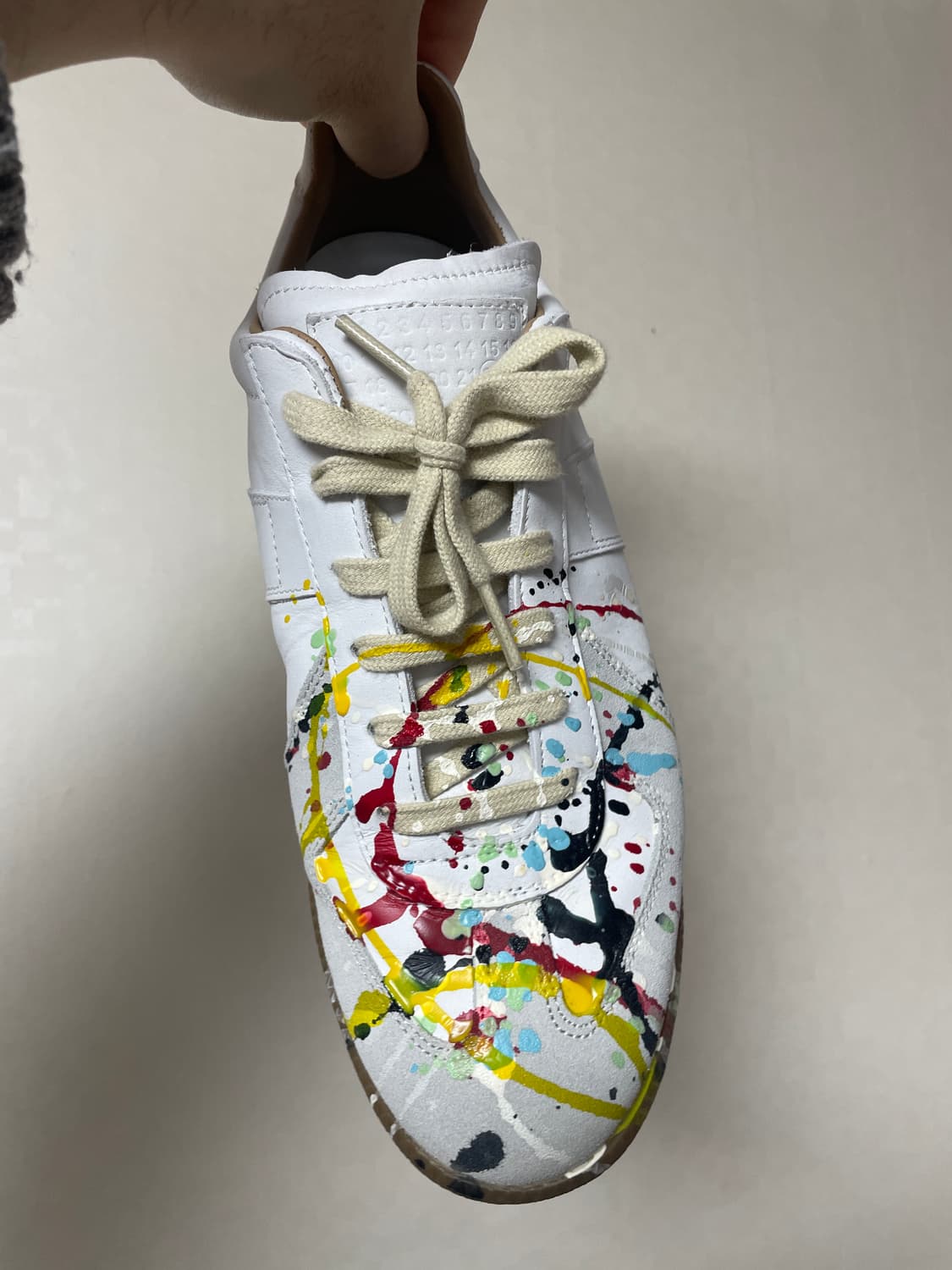 메종 마르지엘라 독일군 페인팅 슈즈 상품이미지5