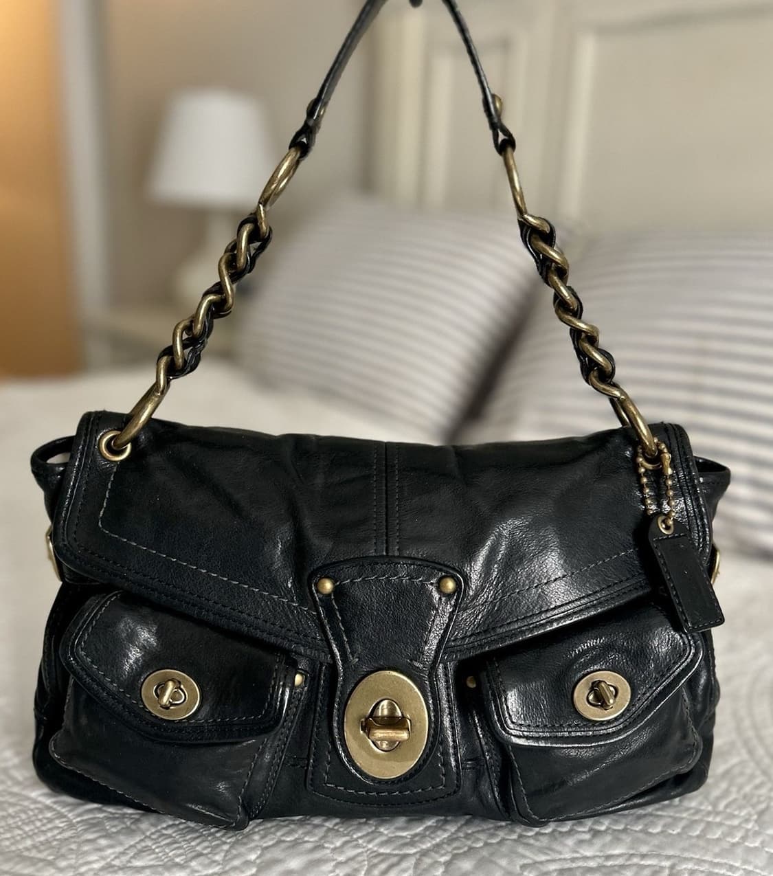 코치 레거시 숄더백 coach leigh legacy bag 상품이미지1
