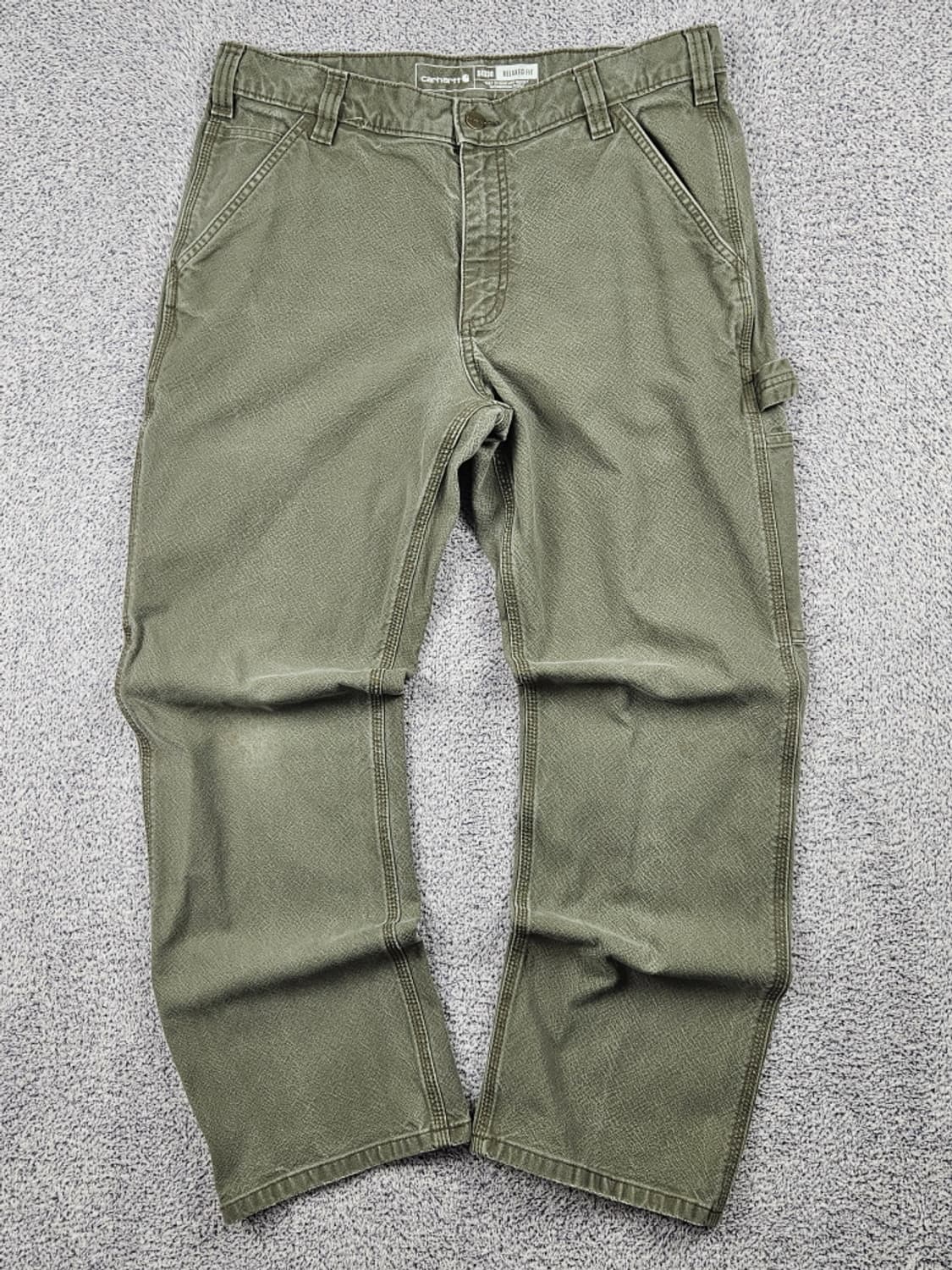 칼하트 덕 캔버스 카펜터 워크 팬츠 ( 34X30 ) / 10404 상품이미지1