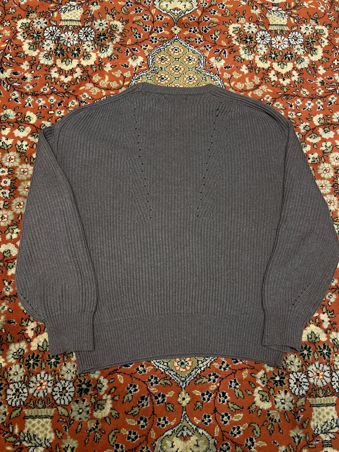 [48/XL] 엘무드 오버핏 브라운 니트 상품이미지3