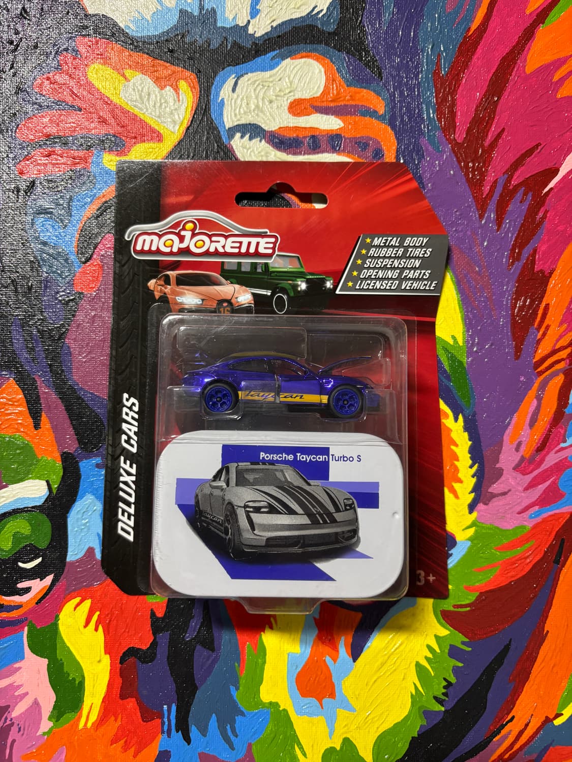 미개봉) 마조렛 포르쉐 타이칸 터보 s 다이캐스트 인테리어 소품 상품이미지1