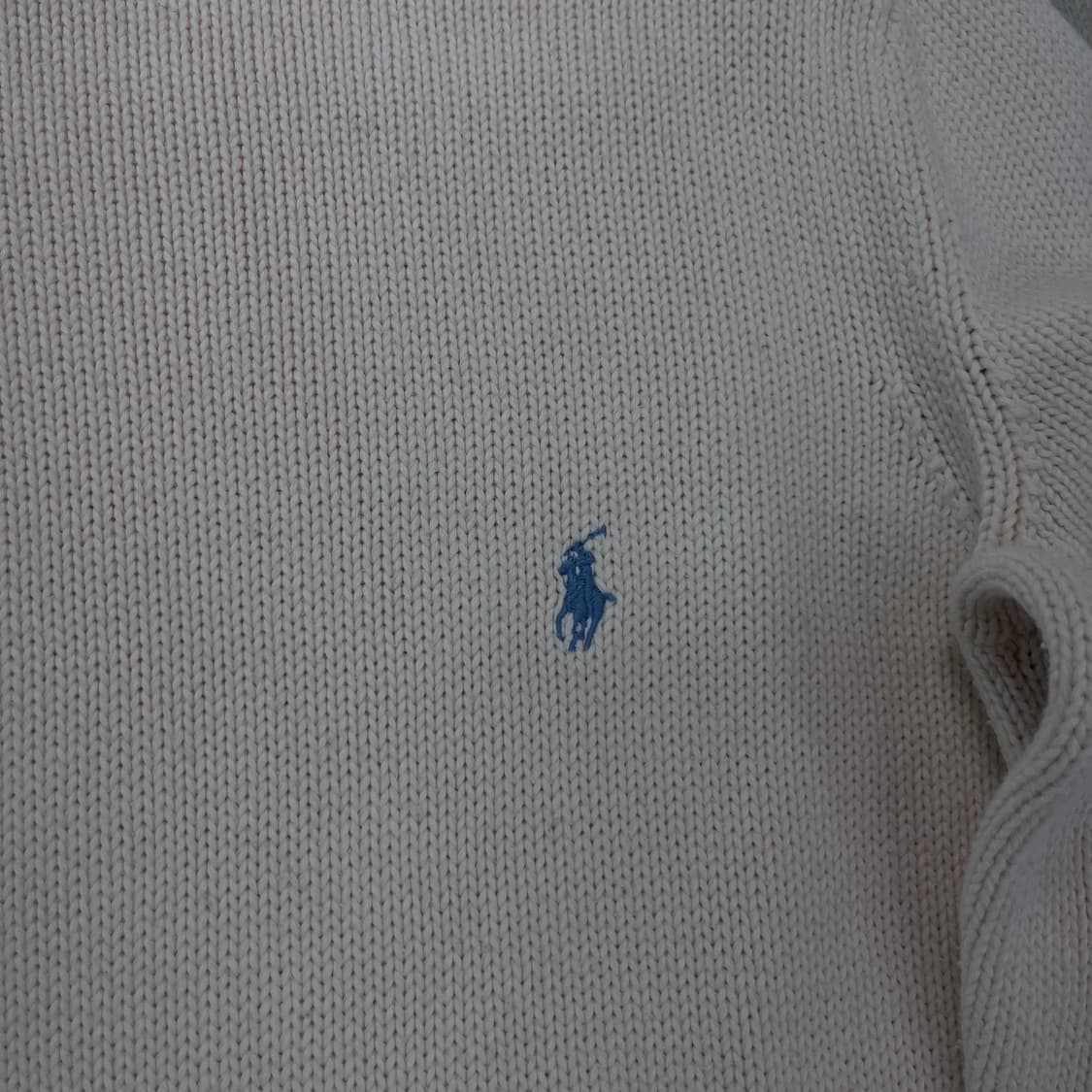 90 폴로 랄프로렌 스포츠 코튼 목폴라 니트 상품이미지2