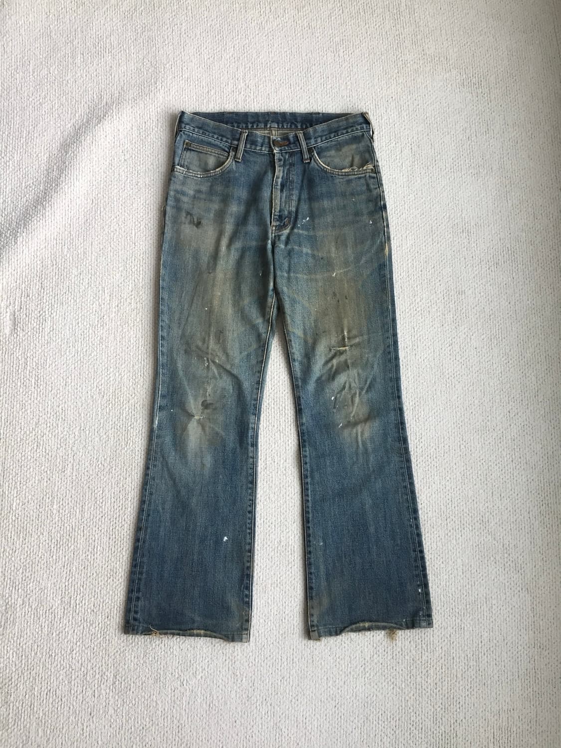 00‘s wrangler 랭글러 부츠컷 데님 굿에이징 굿사이즈 상품이미지1