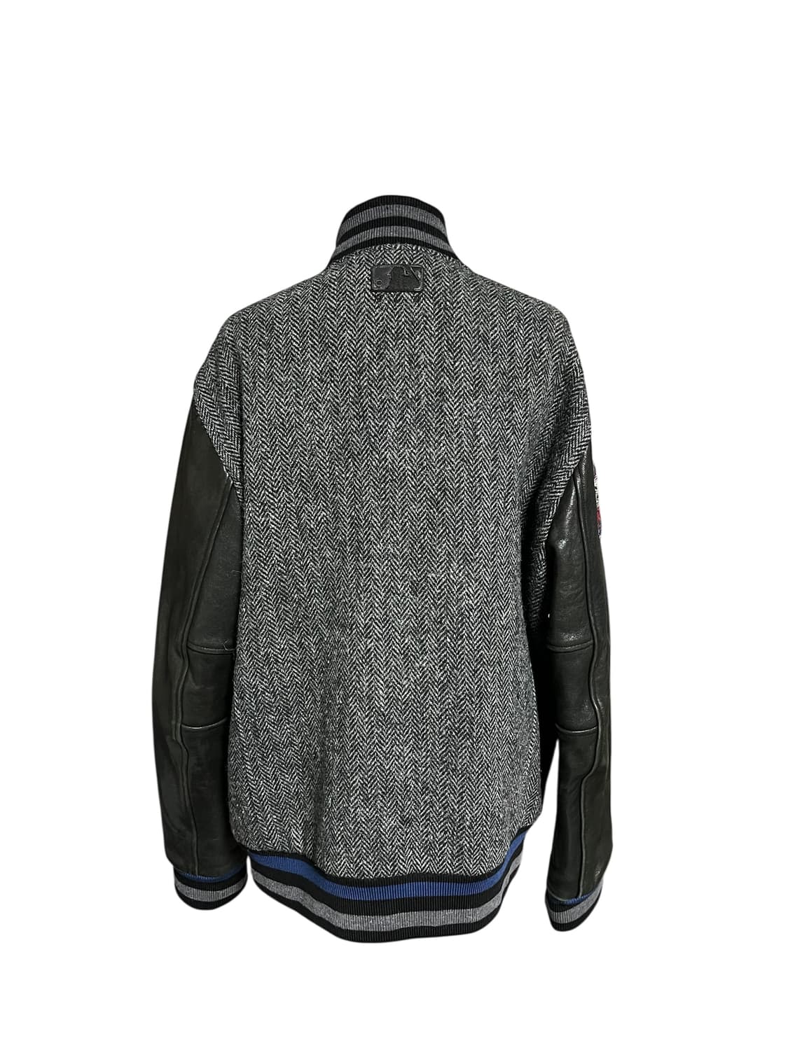 MLB 헤리스트위드 양가죽 야구점퍼 바스킷쟈켓 상품이미지6