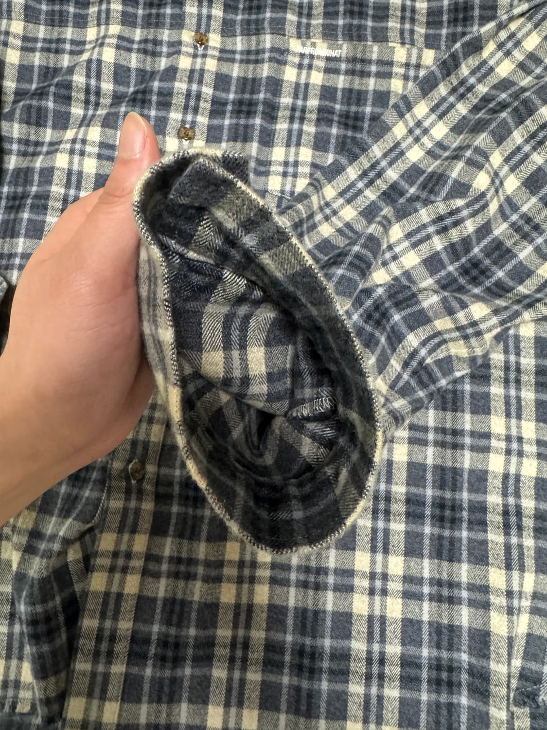 [2] 파프롬왓 파아카이브 플란넬 셔츠 상품이미지4