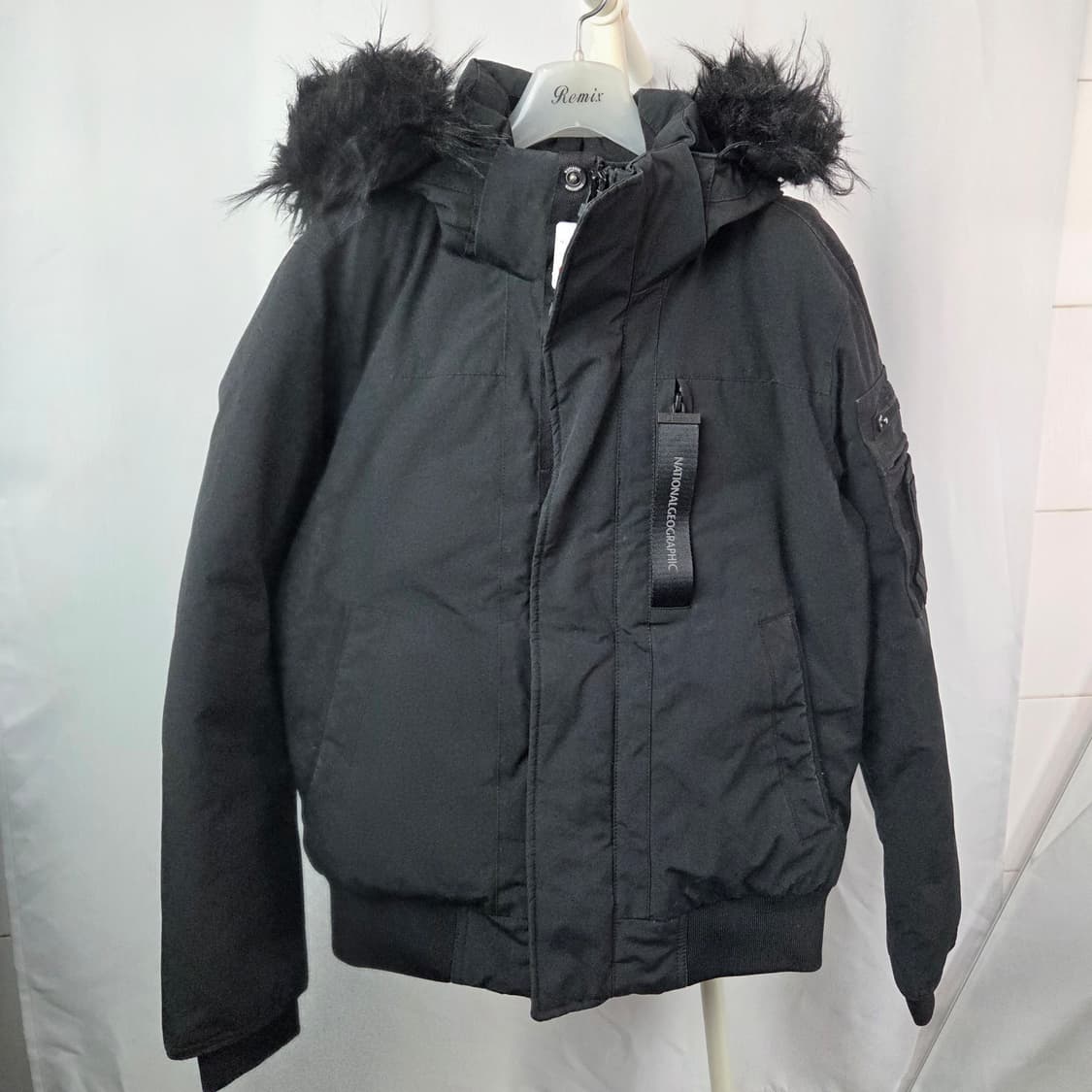 남여66 내셔널지오그래픽 오리털 숏패딩 상품이미지1