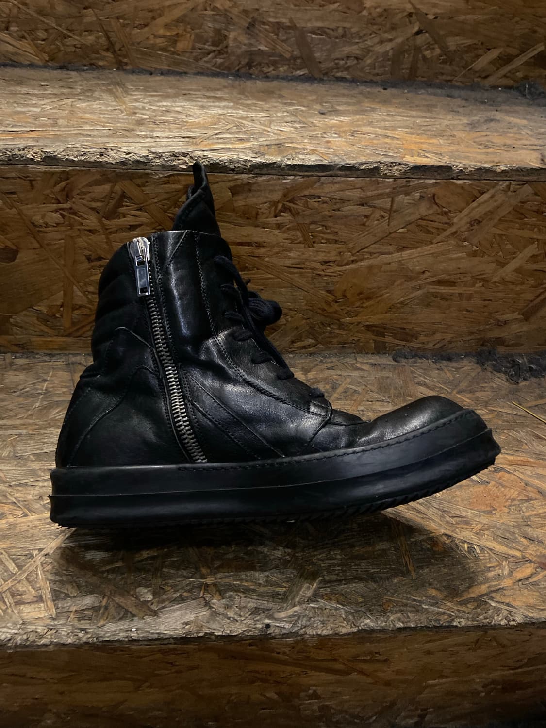 Rick Owens 릭 오웬스 지오바스켓 트리플 블랙 상품이미지5